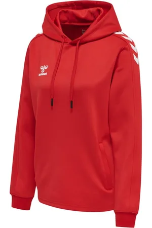 Hummel Damen Hoodie Hmlcore Xk Poly Sweat Hoodie Woman True Red-S