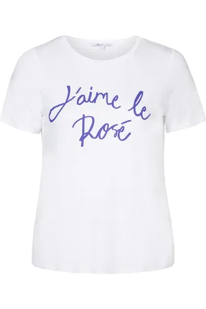 Miss Etam Dames T-shirt ROOS - Plus