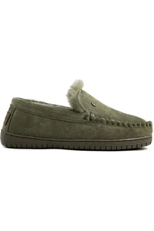 Warmbat Pantoffel Grizzly GRZ4410 Olive