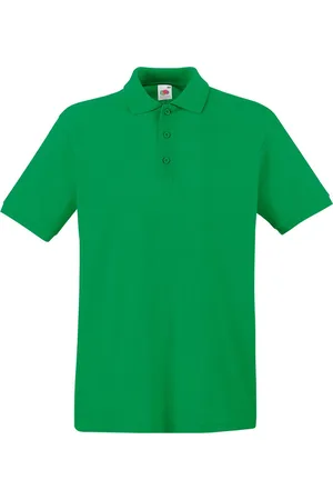 Fruit Of The Loom Premium Heren Poloshirt Met Korte Mouwen