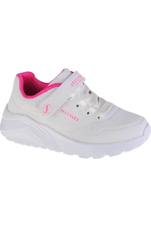 Skechers Uno Lite 310451L-WHP, voor meisje, , Sneakers,Sportschoenen, maat: 38