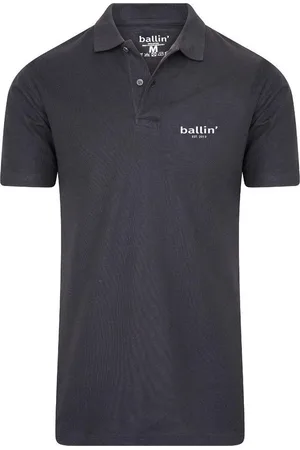 Ballin Est. 2013 - Heren Polo SS Basic Polo - Grijs