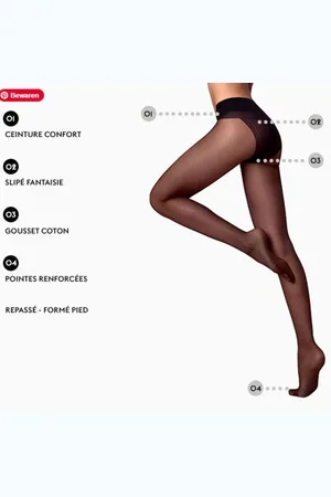 Le Bourget - pantys /collants - maat XL