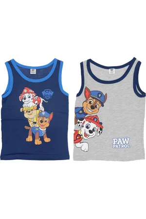 Paw Patrol Singlets 2-Pack - Set Superhelden - Onderhemdjes Jongens - 100% Katoen