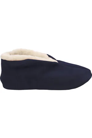 Bernardino ® - Spaanse sloffen - donkerblauw - 100% wol - Unisex