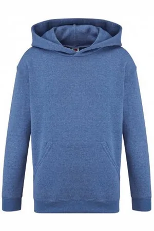 Fruit Of The Loom Classic Sweatshirt met capuchon voor kinderen / kinder