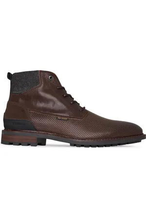 PME Legend™ Heren Veterschoenen Huffster Dark Brown - Bruin