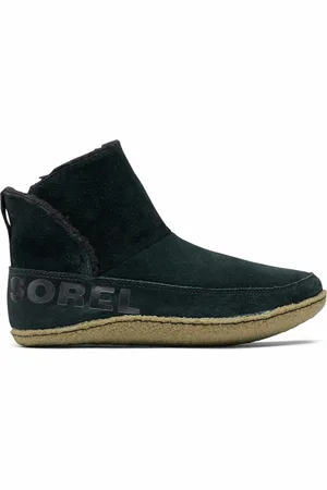 sorel Nakiska Bootie Pantoffels - Sloffen - Dames - Zwart
