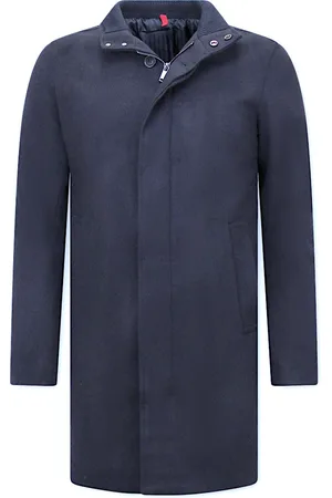 Enos Mantel Jas Heren - Overcoat Heren - Trenchcoat Heren