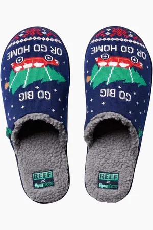 Reef X Tipsy Elves Go Big Or Go Home heren pantoffels -maat 39 - sloffen