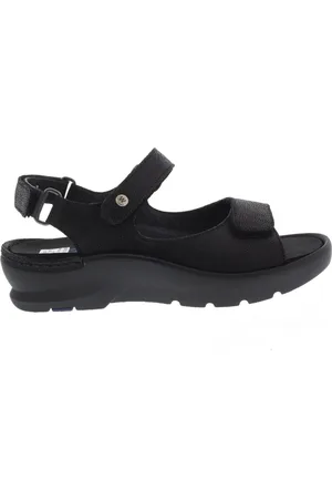 Wolky Delft Caviar Sandalen Plat -