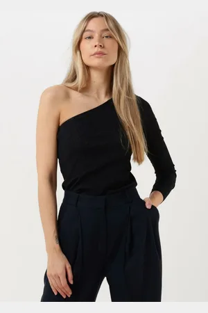 My Essential Wardrobe Kikomw One Shoulder Blouse Blouses Dames -
