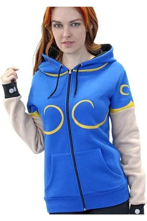 Merkloos STREET FIGHTER - Chun-Li Hoodies (XL)