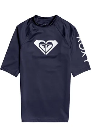 Roxy UV Zwemshirt voor tienermeisjes - Whole Hearted - Mood Indigo - maat 128cm