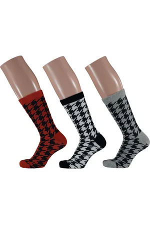 Apollo Dames sokken fashion met donker motief assorti kleuren 35/42
