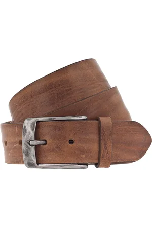 Vanzetti Riem leer - Jongens - 100 cm - cognac