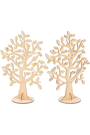 Merkloos Sieraden Boom Display Stand Rack - Sieraden Toren Organizer - Oorbel Ketting Haarband - 9.95x22.5x30cm