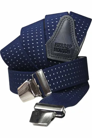 Pierre Mouton Loire Forte Bretel - Bretels - Volwassenen - Heren - - 140cm - 3 brede clips - XL - XXL