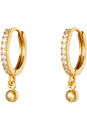 LMPiercings NL Oorring hanger dot - goud