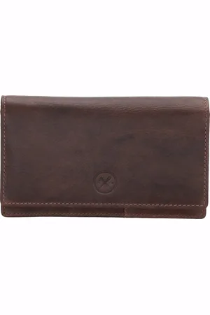 Hide & Stitches Japura Portemonnee - - 100% Leer
