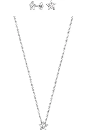 ESPRIT Geschenkset Petite Star - Zilver - Ketting + Oorbellen