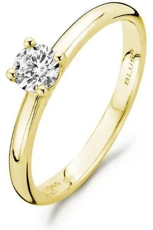 Blush Dames Ring - Goudkleurig - 16.50 mm / maat 52