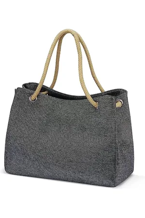 Merkloos Strandtas voor dames, strandtas, grote strandtas, familie met ritssluiting, strandtas, XXL, badtas, schoudertas, shopper