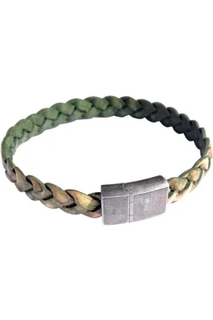 2 Love It Stoer - Armband - Heren - Leer - 22 cm
