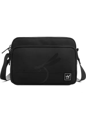 YLX Gear | Adair Crossbody Bag | Black | Dames| Heren| Eco-vriendelijk.