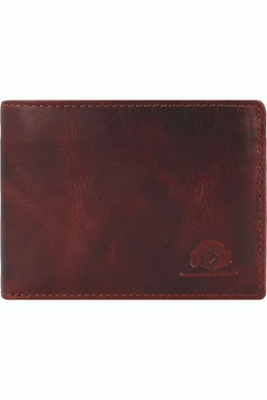 Greenburry Lederen Compacte Portemonnee RFID | Rugged