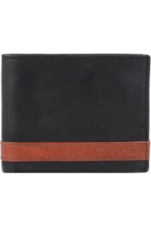 Fossil Kaarthoes Quinn Bifold Flip ID Zwart