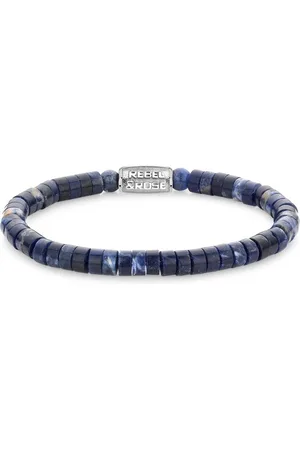 Rebel & Rose Armband - Staal/Beads |