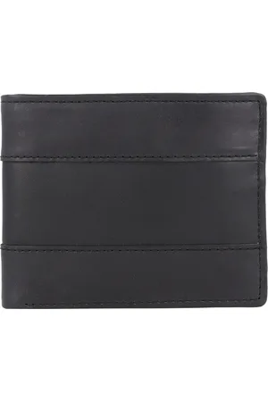 Fossil Kaarthoes Everett Bifold Flip ID Zwart