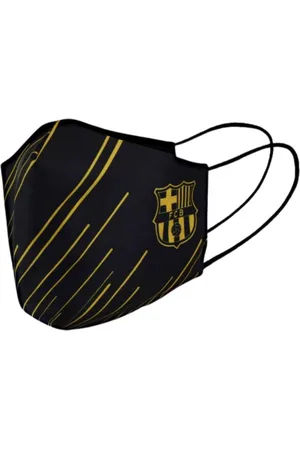 FC Barcelona Barcelona mondmasker gestreept volwassen - - met licentie