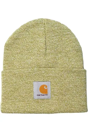 Carhartt Muts A18 Watch Hat Unisex - Olive Winter White