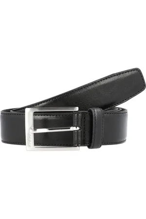 Strellson Riem leer - Jongens - 115 cm - black