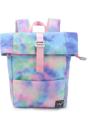 YLX Gear SALE: YLX Original Rugzak Tie Dye Violet | schooltas, rugzak | Meiden, meisjes, basisschool, licht paars, gemaakt van gerecycled PET-flessen. Eco-friendly