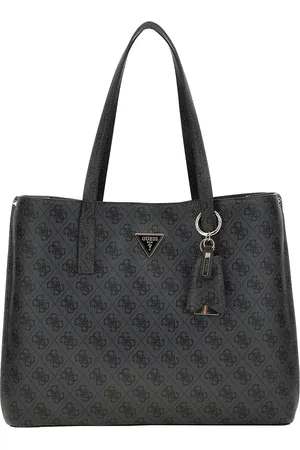 Guess Schoudertas Meridian Girlfriend Tote Donkergrijs