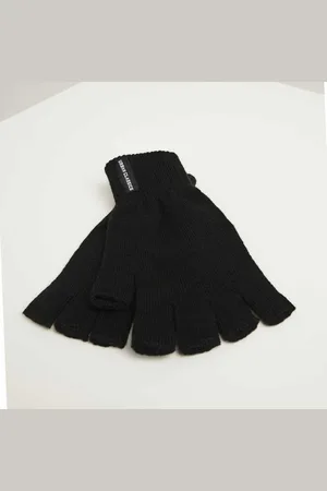 Urban classics Half Finger 2-Pack Winterhandschoenen - L/XL