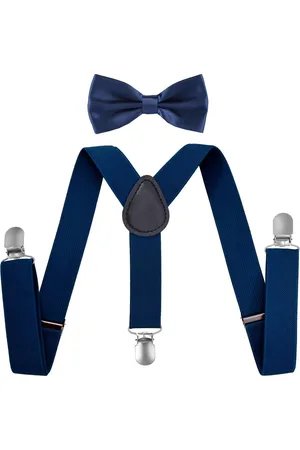 Fako Fashion Kinder Bretels Met Vlinderstrik - Kinderbretels - Vlinderdas - Strik - 65cm