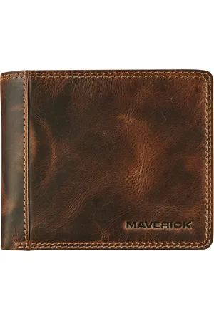 Maverick The original - RFID portemonnee met kleingeldvak - volnerf rundsleder