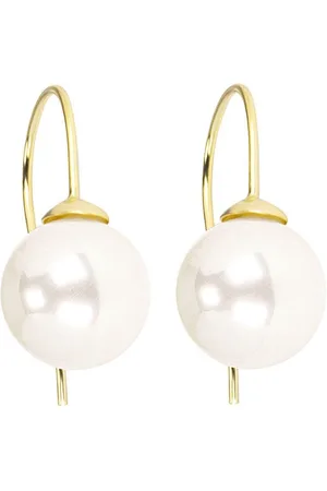 Di Lusso Oorhangers Ferrara - Zoetwaterparel - 14 Karaat – Dames