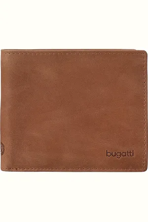 Bugatti Portemonnee Volo Coin Wallet 5CC Lichtbruin