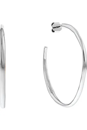 Calvin Klein CJ35000113 Dames Oorsteker Staal Hoop