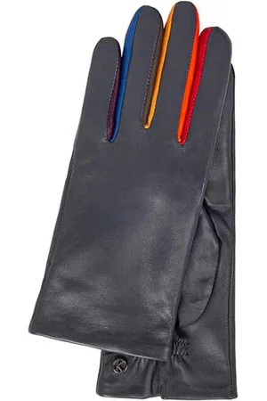 OTTO KESSLER Unisex Glacé Handschoenen Colors Two Rainbow |
