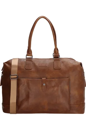 Beagles Reistas Murcia - Weekendtas Leatherlook - Geschikt als handbagage - 40 x 30 x 24 cm
