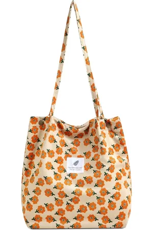 Merkloos Schoudertas voor dames - corduroy schoudertas dames handtas, shopper dames hengseltas voor kantoor school winkelen reizen, zwart, Modieus