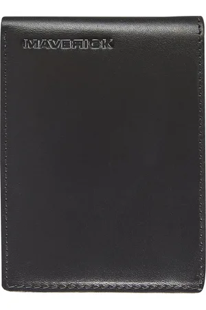 Maverick Billfold anti skim met kleingeldvak all Black