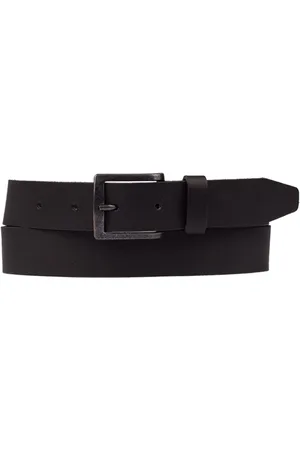 Petrol Industries Riem Heren - Broekriem - Verstelbaar - Leer - - 85 cm - S