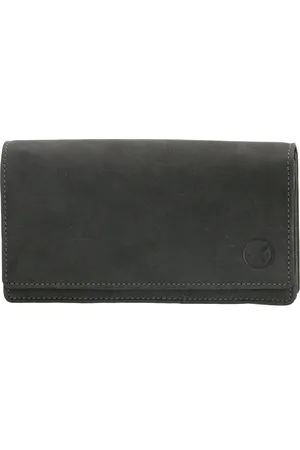 Hide & Stitches Idaho Portemonnee - - 100% Leer